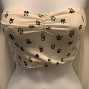 Cactus crop top